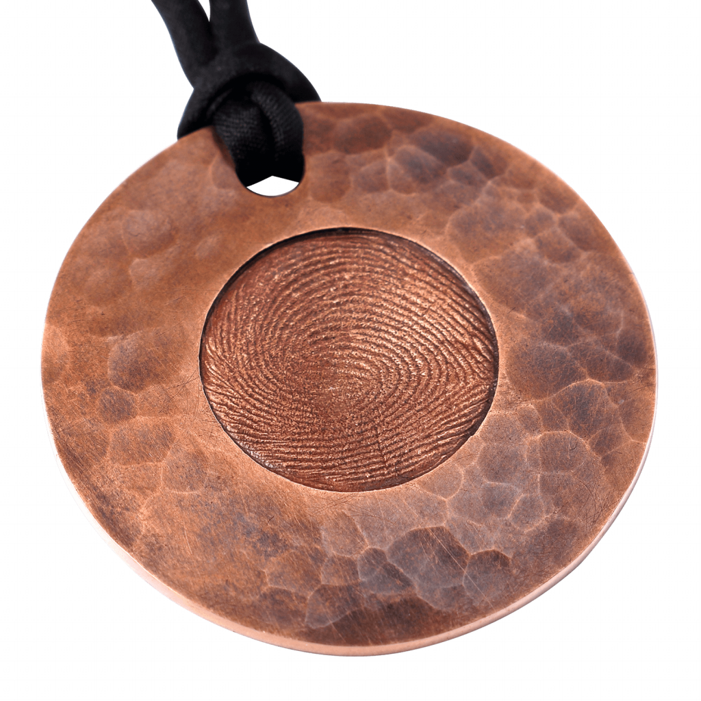 Bestattungen Grandjean EM05BB Erinnerungsmuenze Bronze gross Erinnerungsschmuck