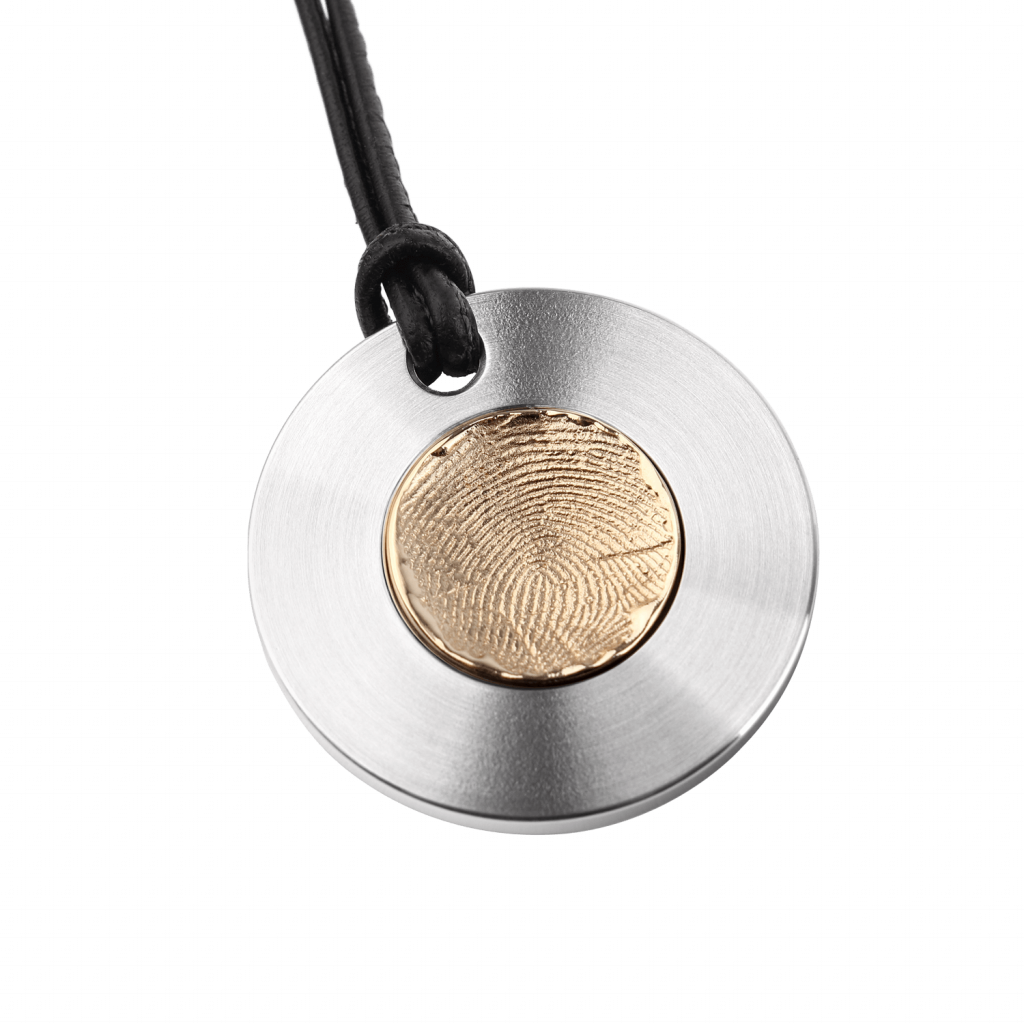 Bestattungen Grandjean EM08GG Erinnerungsmuenze Neo Erinnerungsschmuck