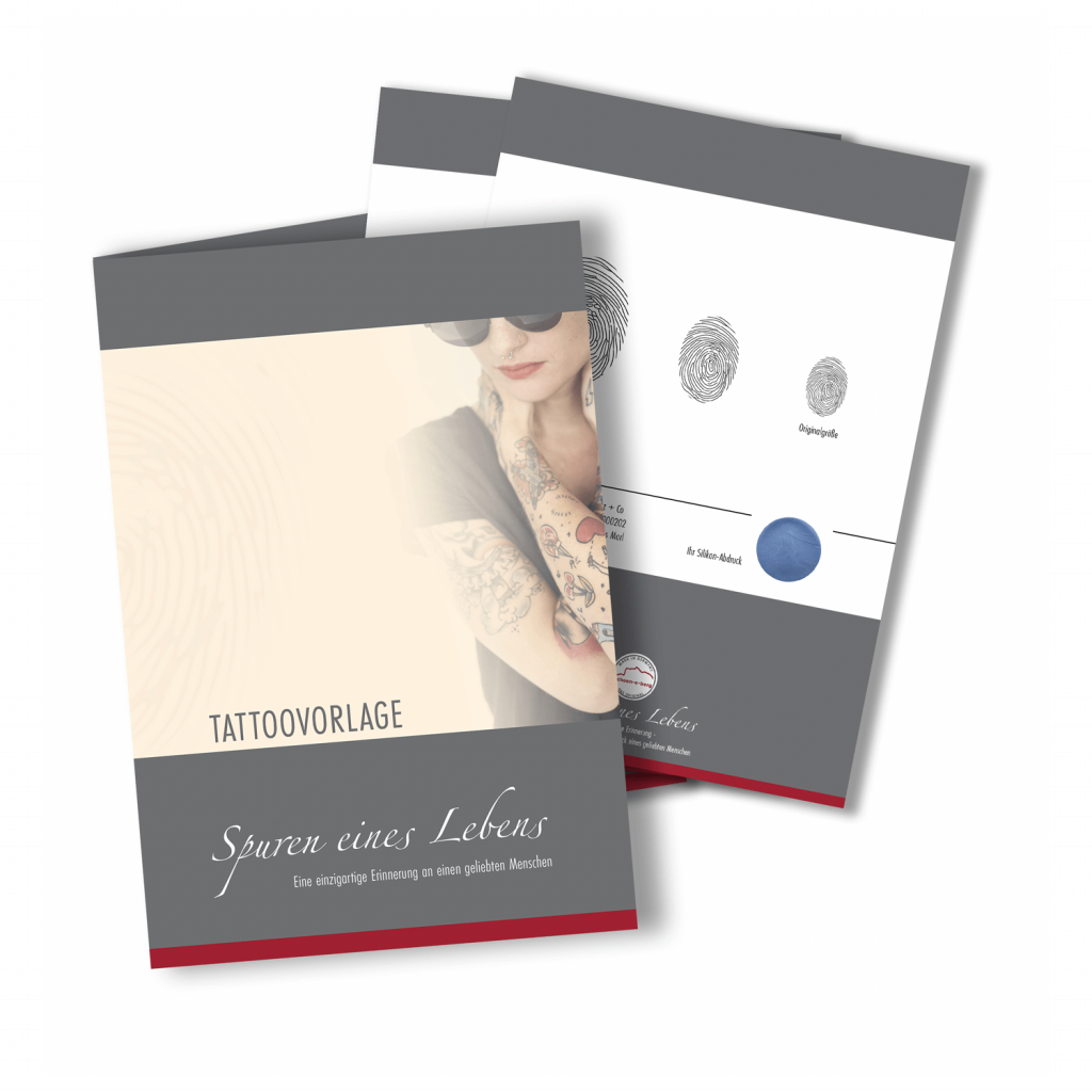 Bestattungen Grandjean G0009TT Tattoovorlage Muster